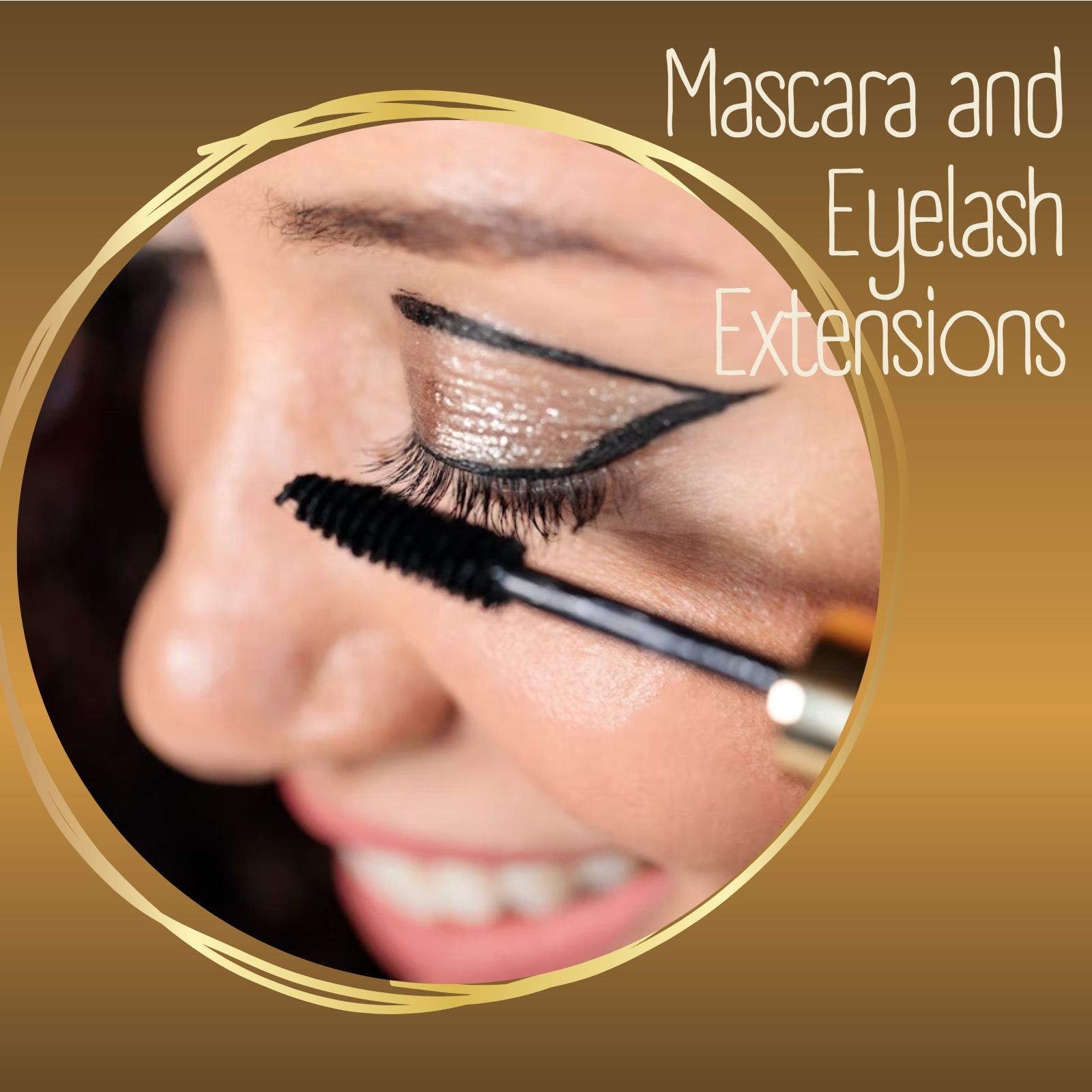 Mascara and Eyelash Extensions